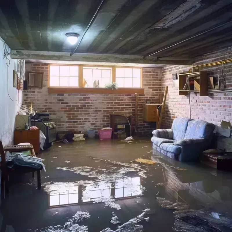 Flooded Basement Cleanup in Battle Ground, IN